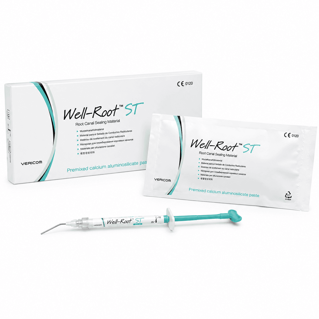 Xi măng trám bít ống tủy trộn sẵn Well Root ST - Vericom