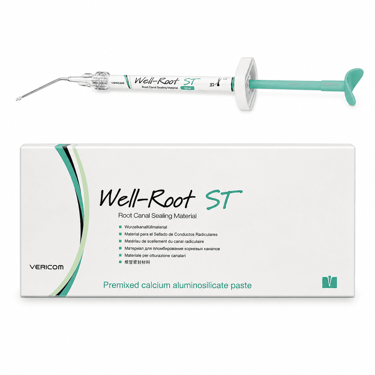 Xi măng trám bít ống tủy trộn sẵn Well Root ST - Vericom