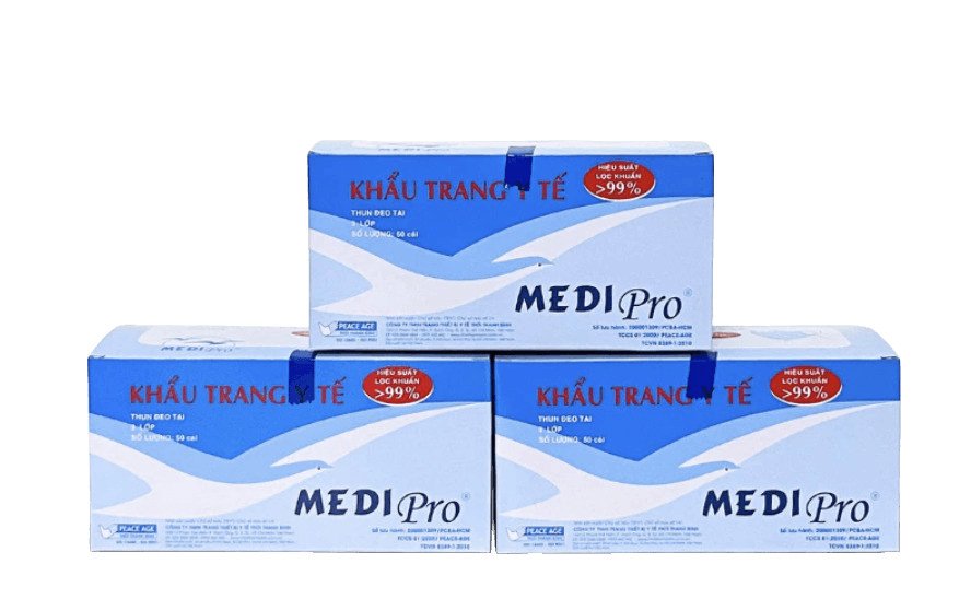 Khẩu trang y tế cao cấp MEDIPro| Thời Thanh Bình Việt Nam