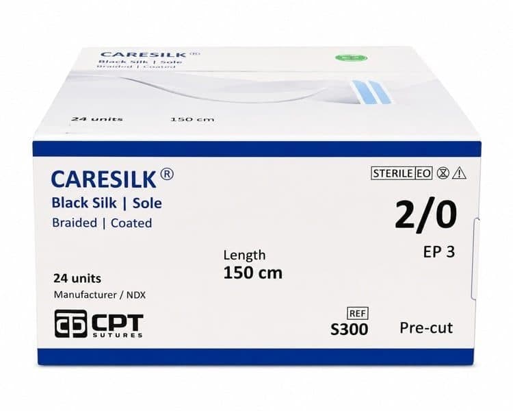 Chỉ phẫu thuật Caresilk không kim dài 150cm | CPT MEDICAL