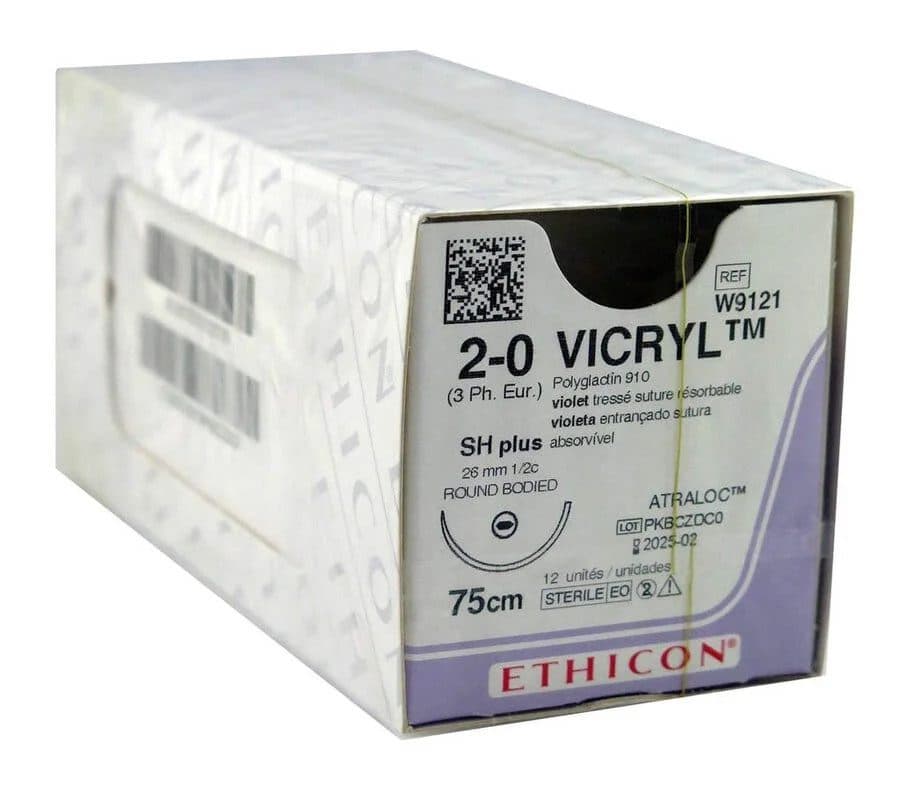 Chỉ khâu phẫu thuật tự tiêu Vicryl ETHICON | Johnson and Johnson Mỹ