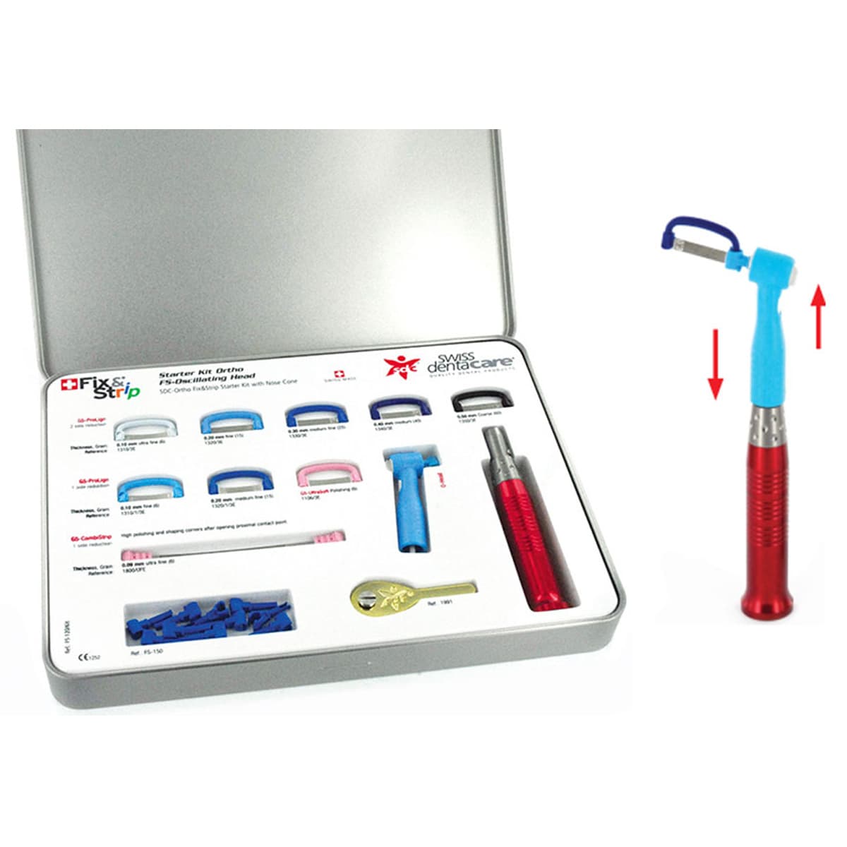 Bộ Dụng Cụ Cắt Kẽ Chỉnh Nha Fix & Strip Starter Kit – IPR | Swissdentacare SA Thuỵ Sỹ