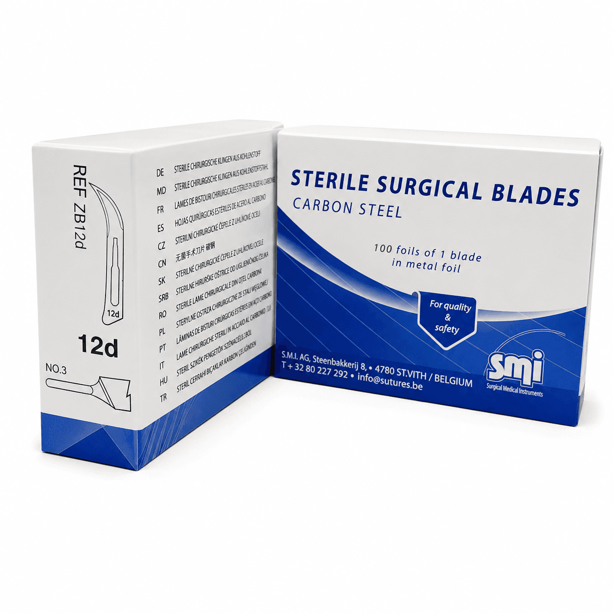 Dao mổ phẫu thuật 12D SMI Bỉ