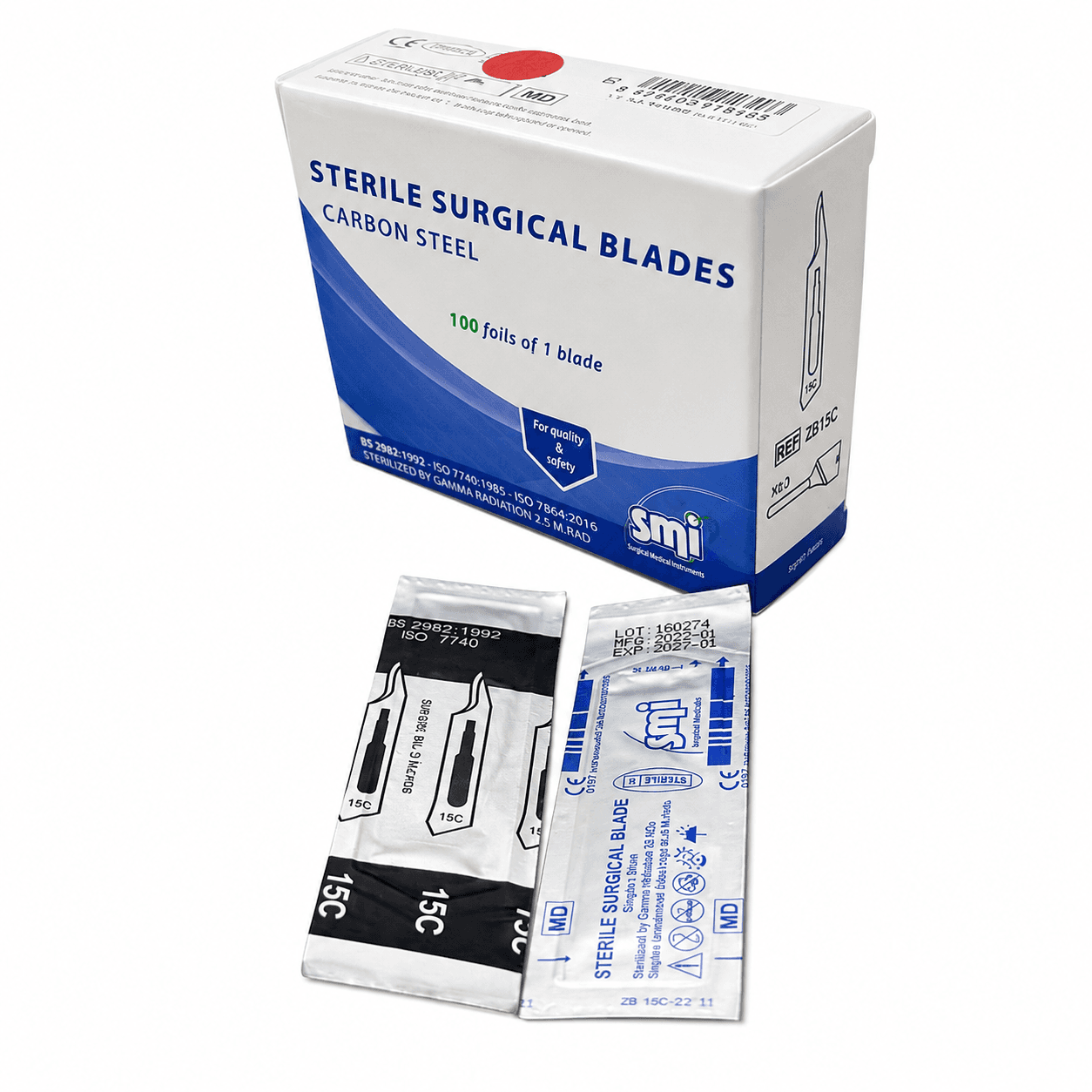 Dao mổ phẫu thuật 15C SMI Bỉ