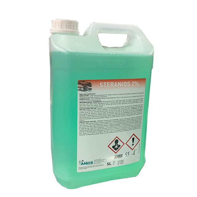 Dung Dịch Ngâm Dụng Cụ Steranios 2% | Anios Pháp