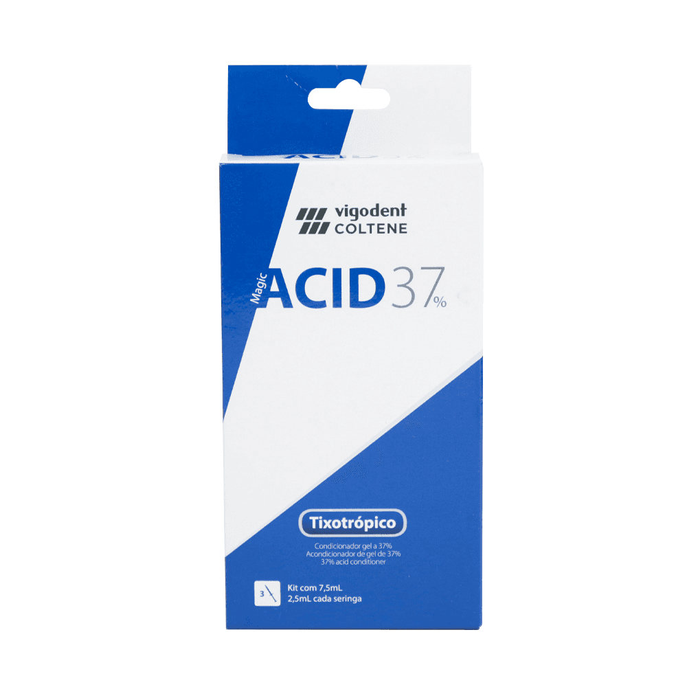 Acid Xoi Mòn Phosphoric 37% Dạng Gel Etchant | Vigodent Brazil