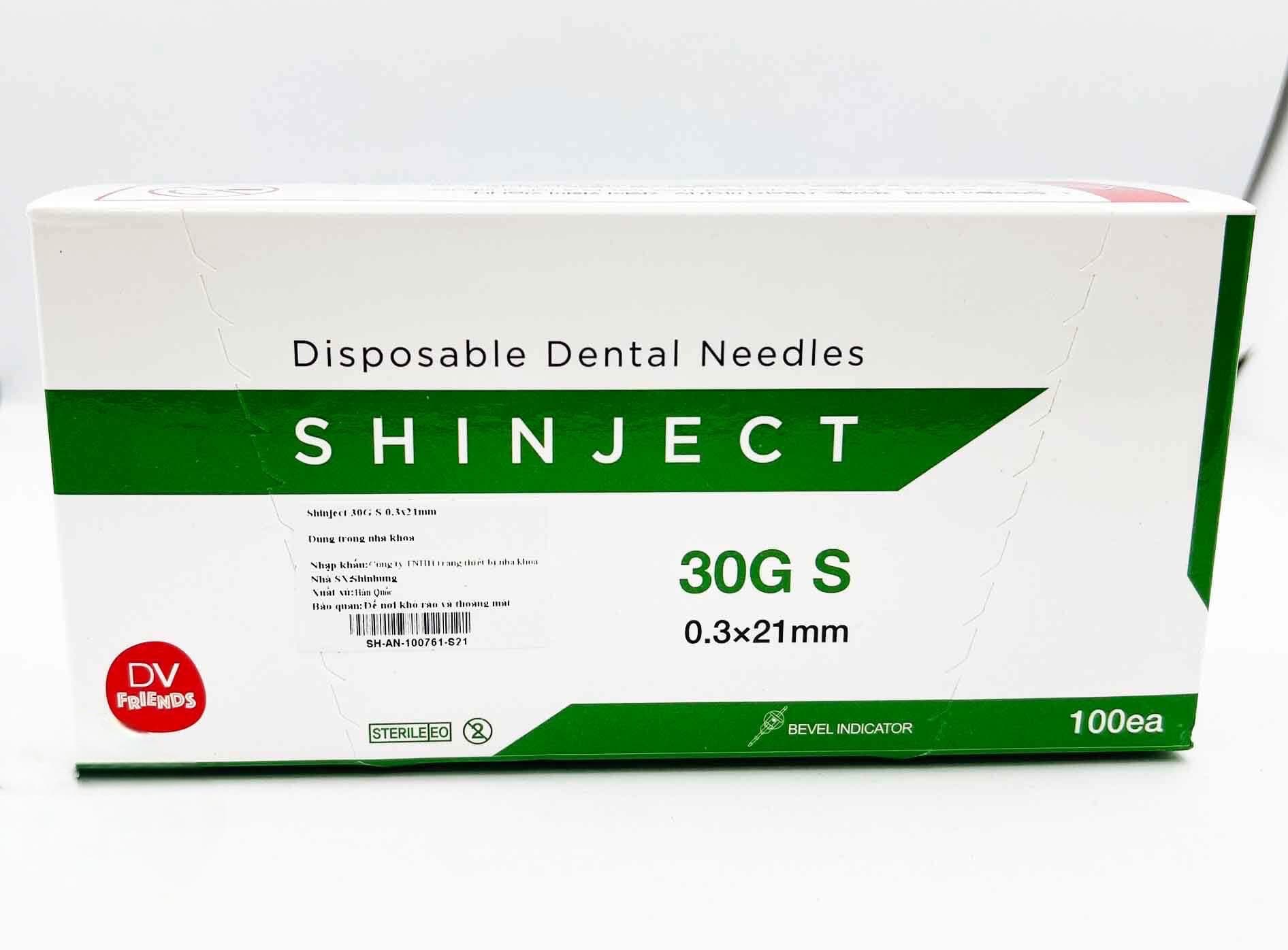 Kim tiêm gây tê nha khoa Hàn Quốc Shinject | Shinhung Hàn Quốc