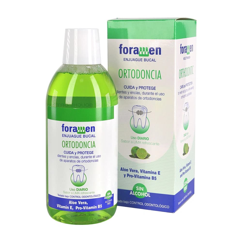 Nước Súc Miệng Chỉnh Nha Foramen 500mL | Tây Ban Nha