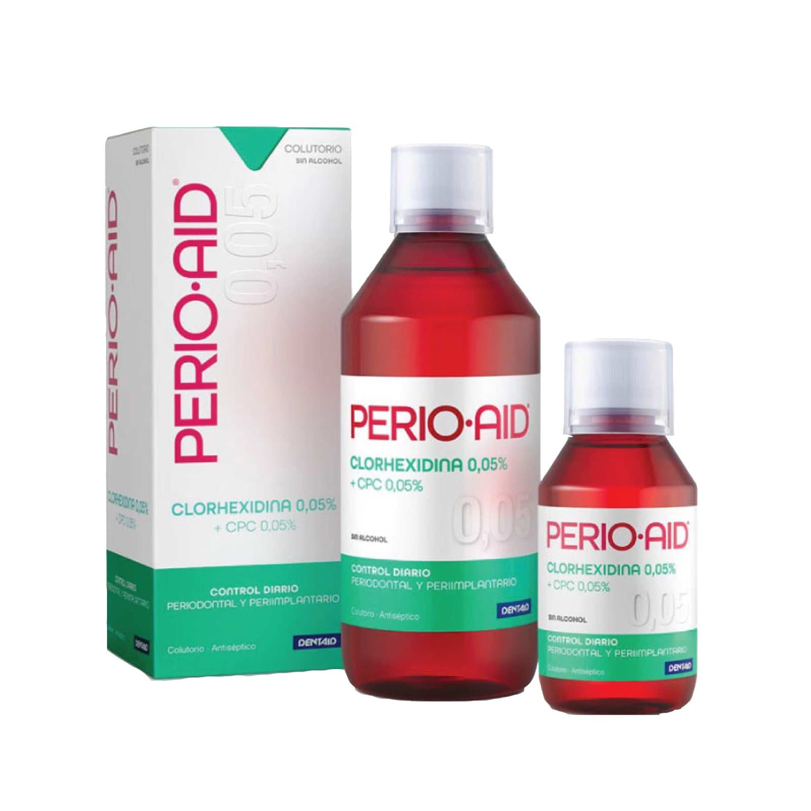Nước súc miệng Perio-Aid activecontrol 0.05% Chlohexidine - Dentaid