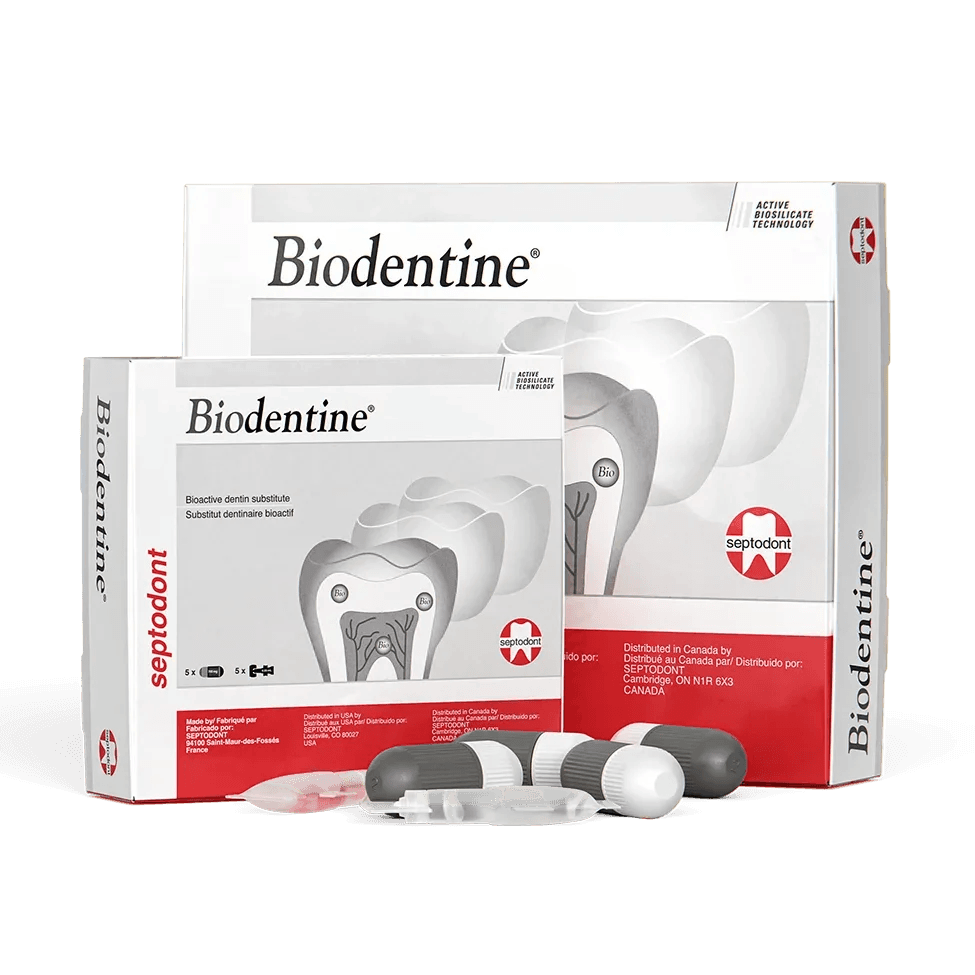 Vật liệu trám bít sinh học thay thế ngà răng BioDentine Septodont