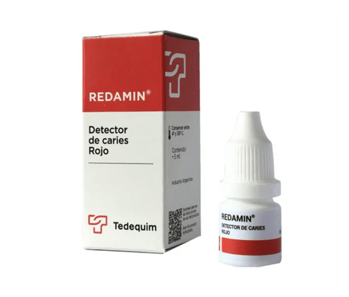 Chất Chỉ Thị Ngà Sâu REDAMIN RED CARIES DETECTOR | Tediquim Argentina