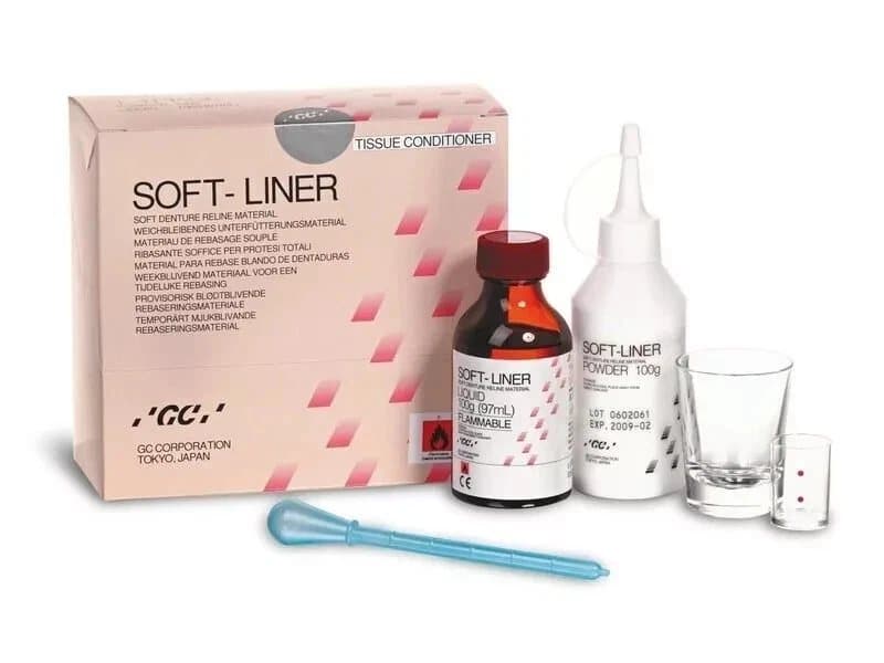 Vât liệu nhựa mềm làm dịu mô mềm và đệm hàm -TISSUE CONDITIONER - GC