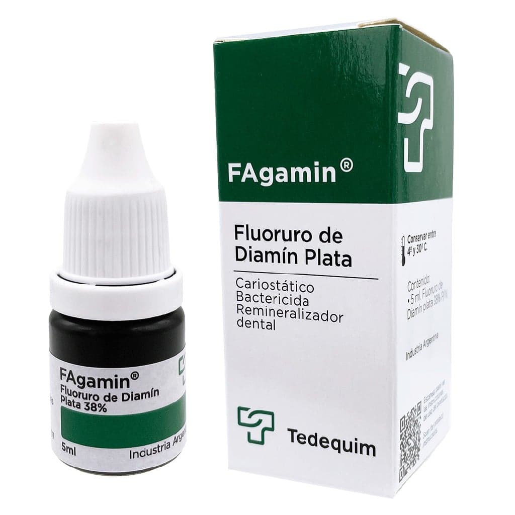 Dung dịch phòng ngừa sâu răng Fagamin Silver Diamine Fluoride 38% - SDF | Tedequim Argentina