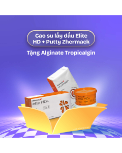 Cao su Elite HD+ Putty Zhermack - Mua 1 tặng 1 t&uacute;i alginate Tropicalgin