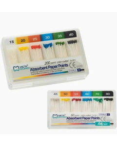 C&ocirc;n giấy Absorbent Paper Points cho tr&acirc;m tay  |  Meta Biomed H&agrave;n Quốc