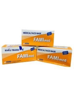 Khẩu trang y tế FAMI MED 3 lớp | Thời Thanh B&igrave;nh Việt Nam
