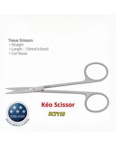 K&eacute;o cắt chỉ phẫu thuật Osung SCT115 | Osung H&agrave;n Quốc
