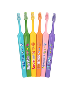 B&agrave;n chải đ&aacute;nh răng Kids X-Soft | Tepe Thụy Điển