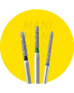 Mũi khoan kim cương Mani trụ đầu oval SO | Mani Nhật Bản