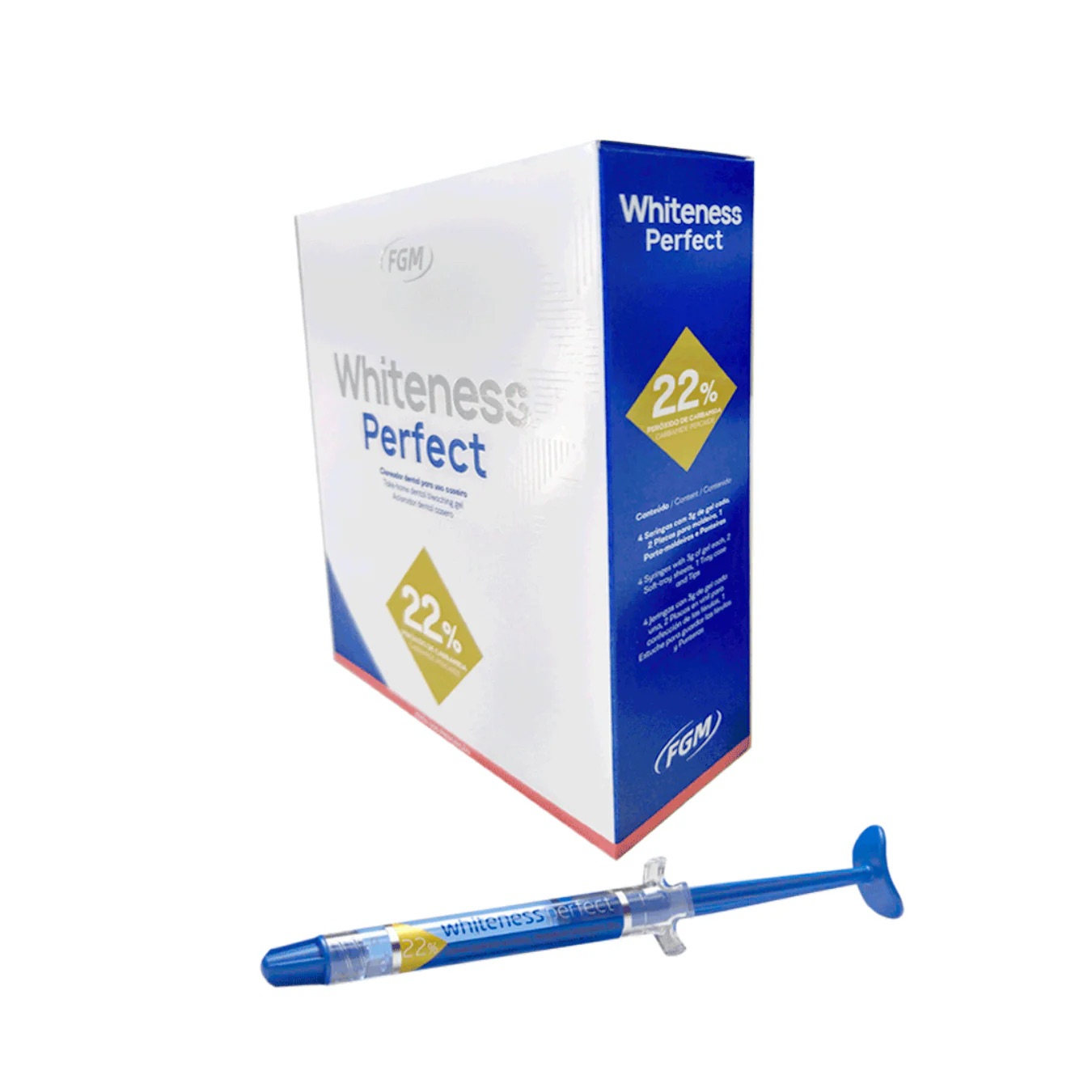 Gel Tẩy Trắng Răng Whiteness Perfect 22% | FGM Brazil - Tại Nhà