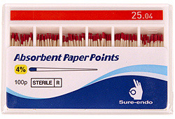 Côn giấy Absorbent Paper Points | Sure Endo Hàn Quốc | 4%