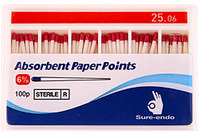 Côn giấy Absorbent Paper Points | Sure Endo Hàn Quốc | 6%