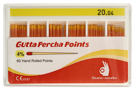 Côn Gutta Percha Points | Sure Endo Hàn Quốc | 4% | 20