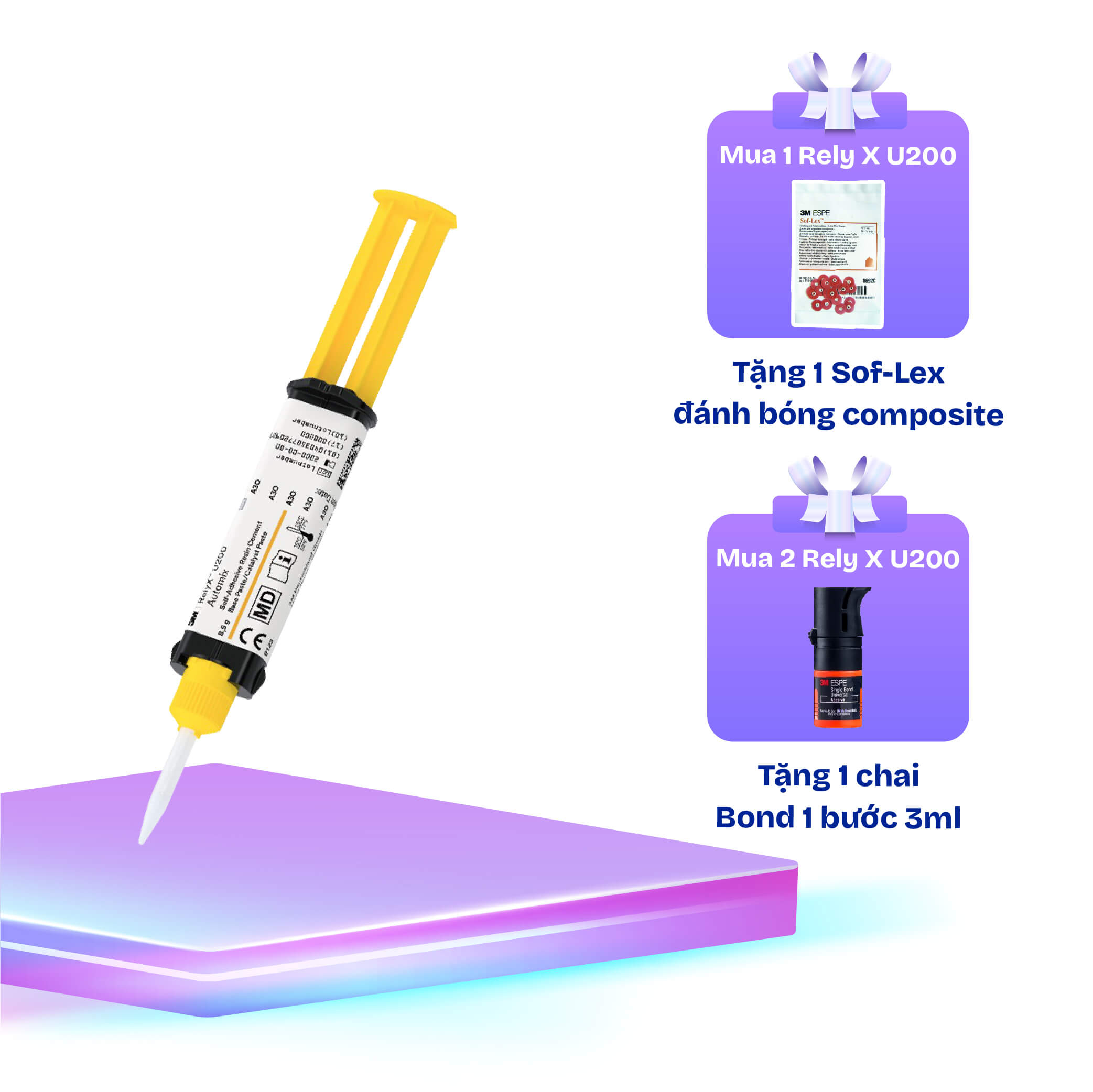 Xi măng gắn sứ RELYX™ U200 | 3M Mỹ