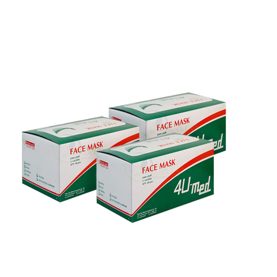 Khẩu trang y tế 4U Med 3 lớp | Thời Thanh Bình Việt Nam