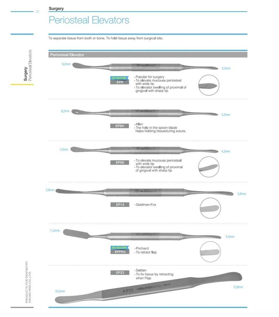 Dụng cụ nhổ răng